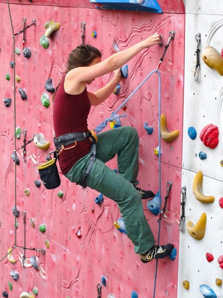 climber, woman, arm strength, powerful, climb, climbing rope, climbing shoes, rope, climbing belt, rising up, grasp, climbing wall, skill, endurance, surefootedness, climbing wall, climbing wall, climbing wall, climbing wall, climbing wall, skill